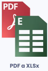 Pasar pdf a xlsx